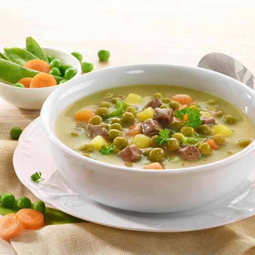 BIO Erbsen-Eintopf mit Rindfleisch, 400 g