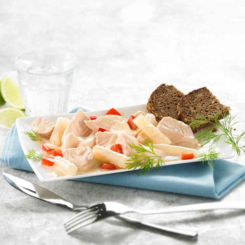 Lachssalat mit Schwarzwurzeln, 190 g
