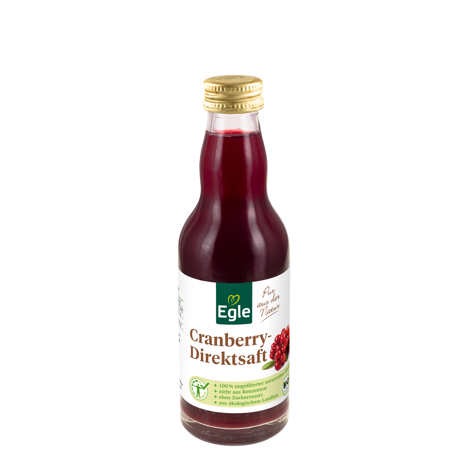 BIO Cranberry-Direktsaft, 200 ml