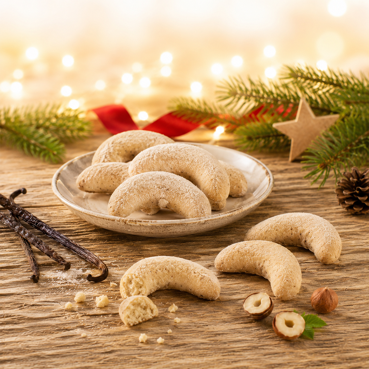 BIO Dinkel-Vanille-Kipferl, 150 g