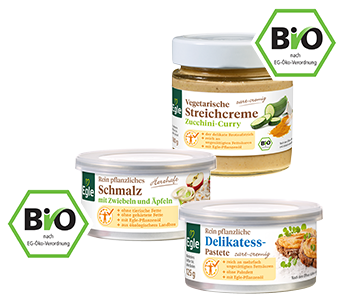 Pflanzliche Brotaufstriche