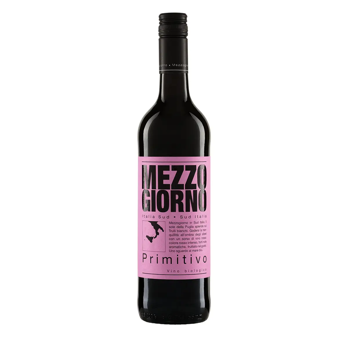 BIO Mezzogiorno Primitivo, 0,75 l