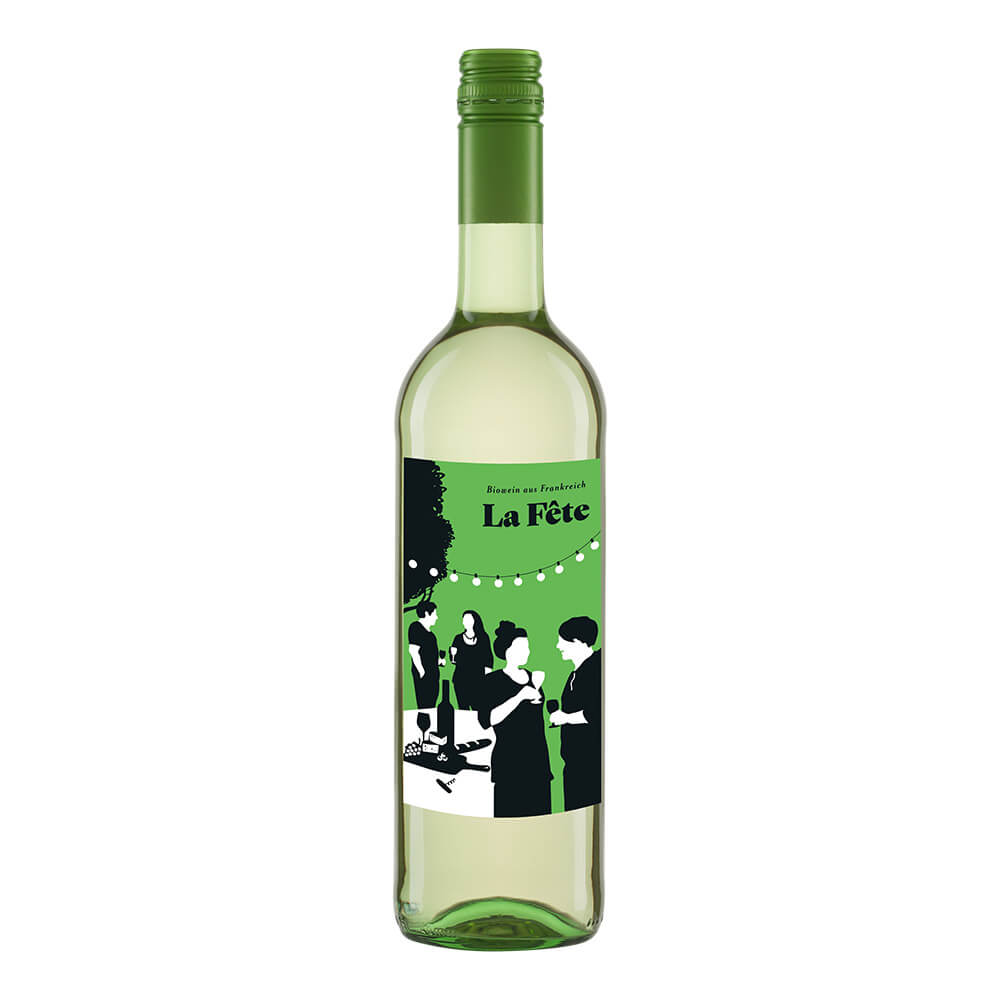 La Fête Blanc - Bio Weißwein aus Frankreich, 0.75 l - Wein des Monats