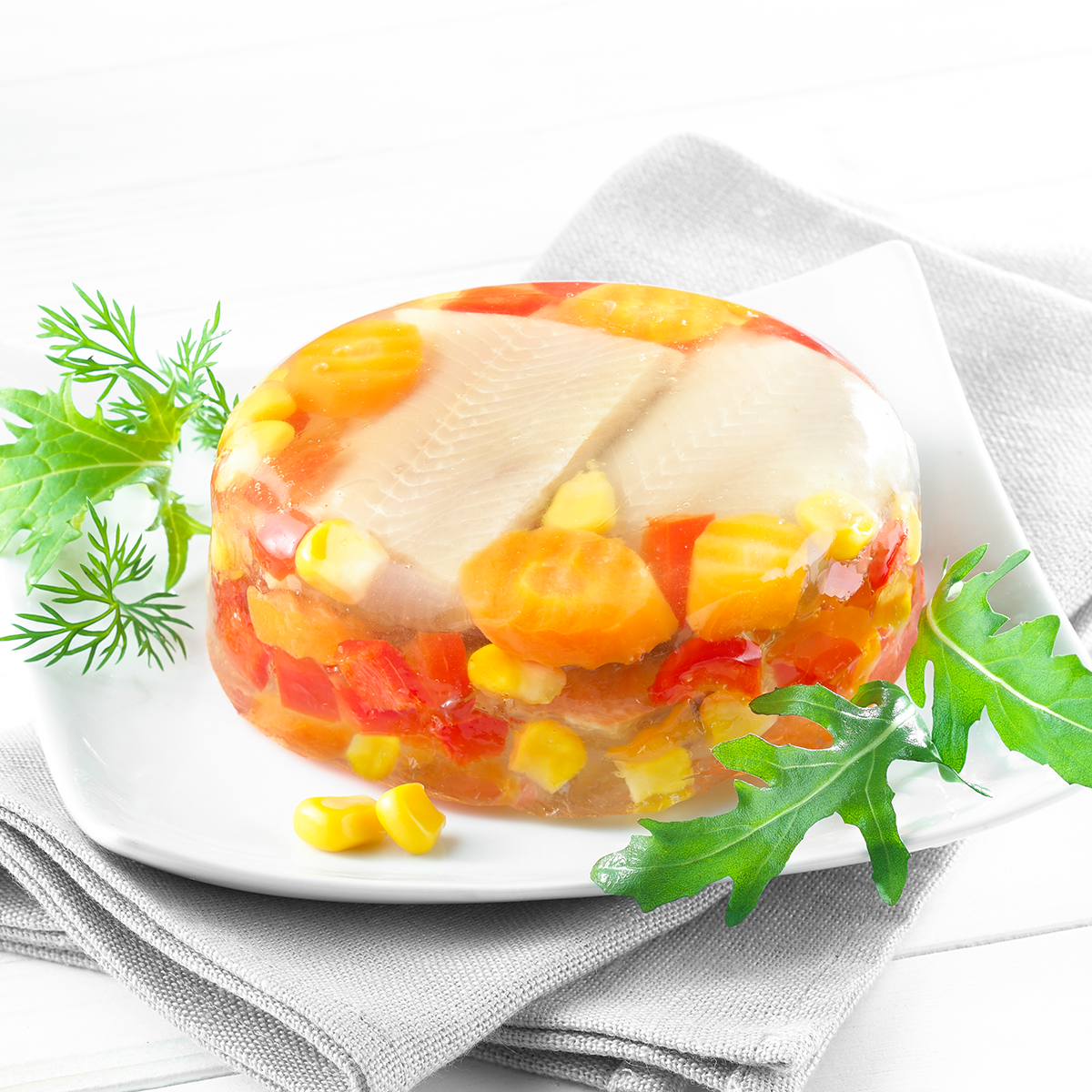 Heringsfilets in Aspik, 3 x 200 g