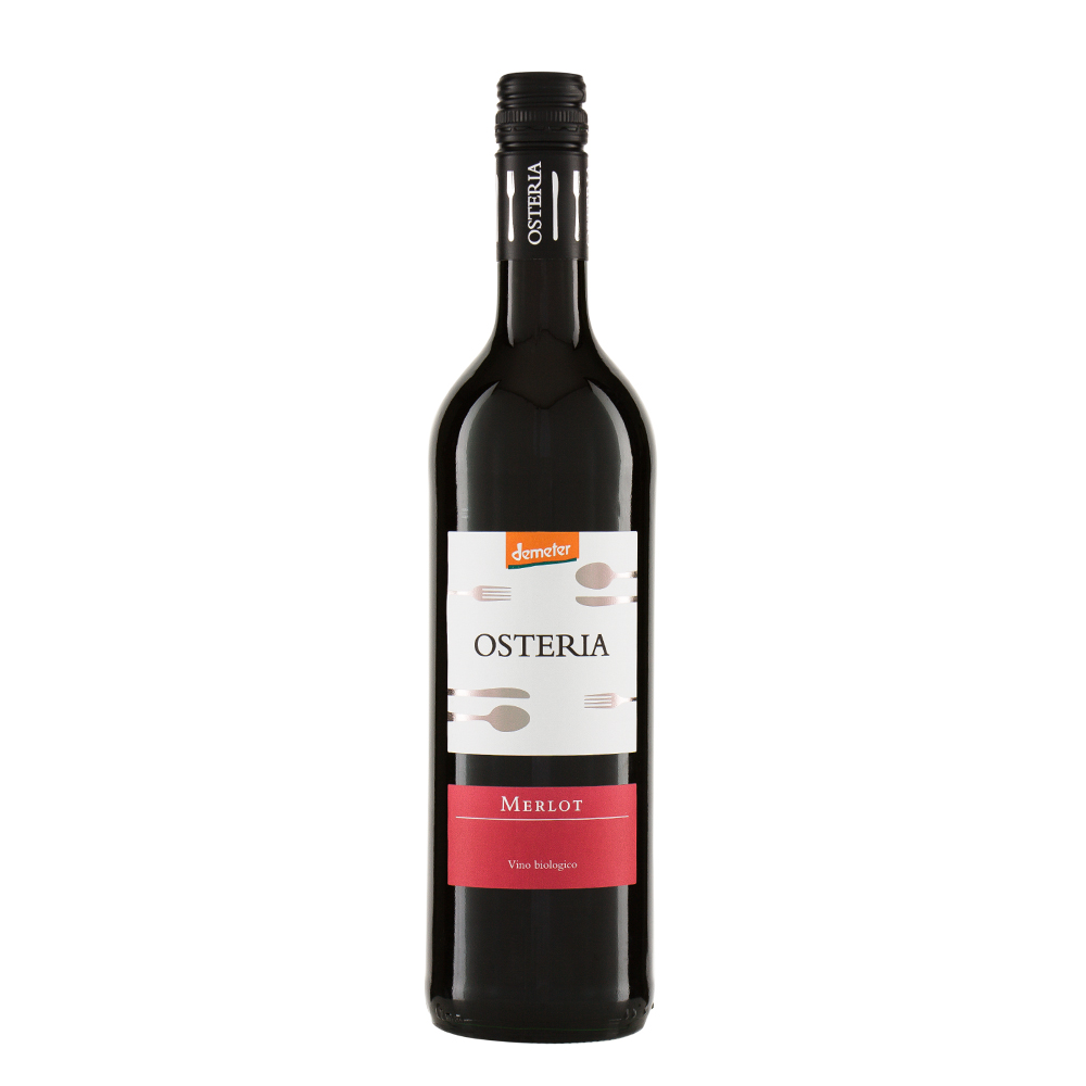 Osteria Merlot - Bio Rotwein aus Italien 0,75 l