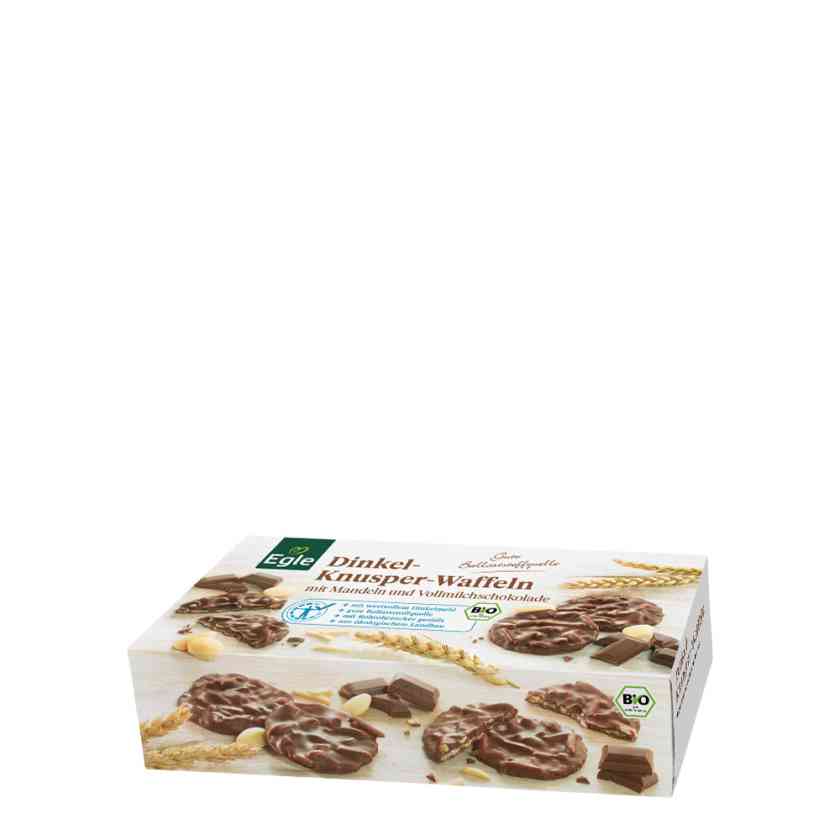 BIO Dinkel-Knusper-Waffeln, 100 g