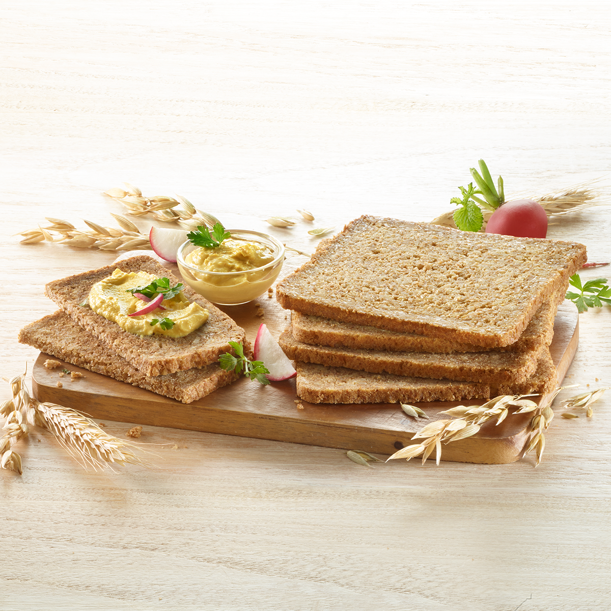 BIO Vollkorn-Haferbrot, 2 x 250 g