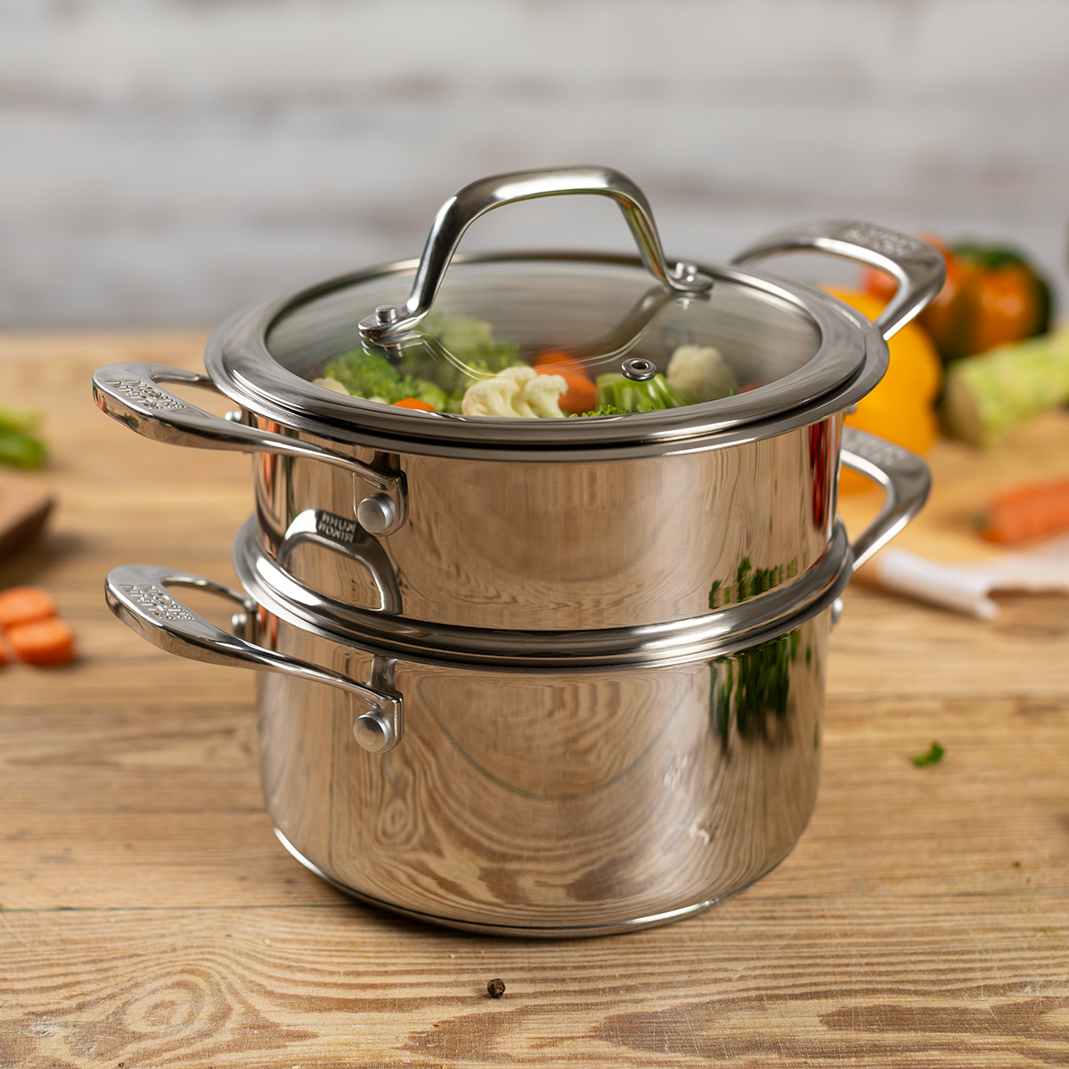 Dämpfaufsatz-Set, 3tlg.