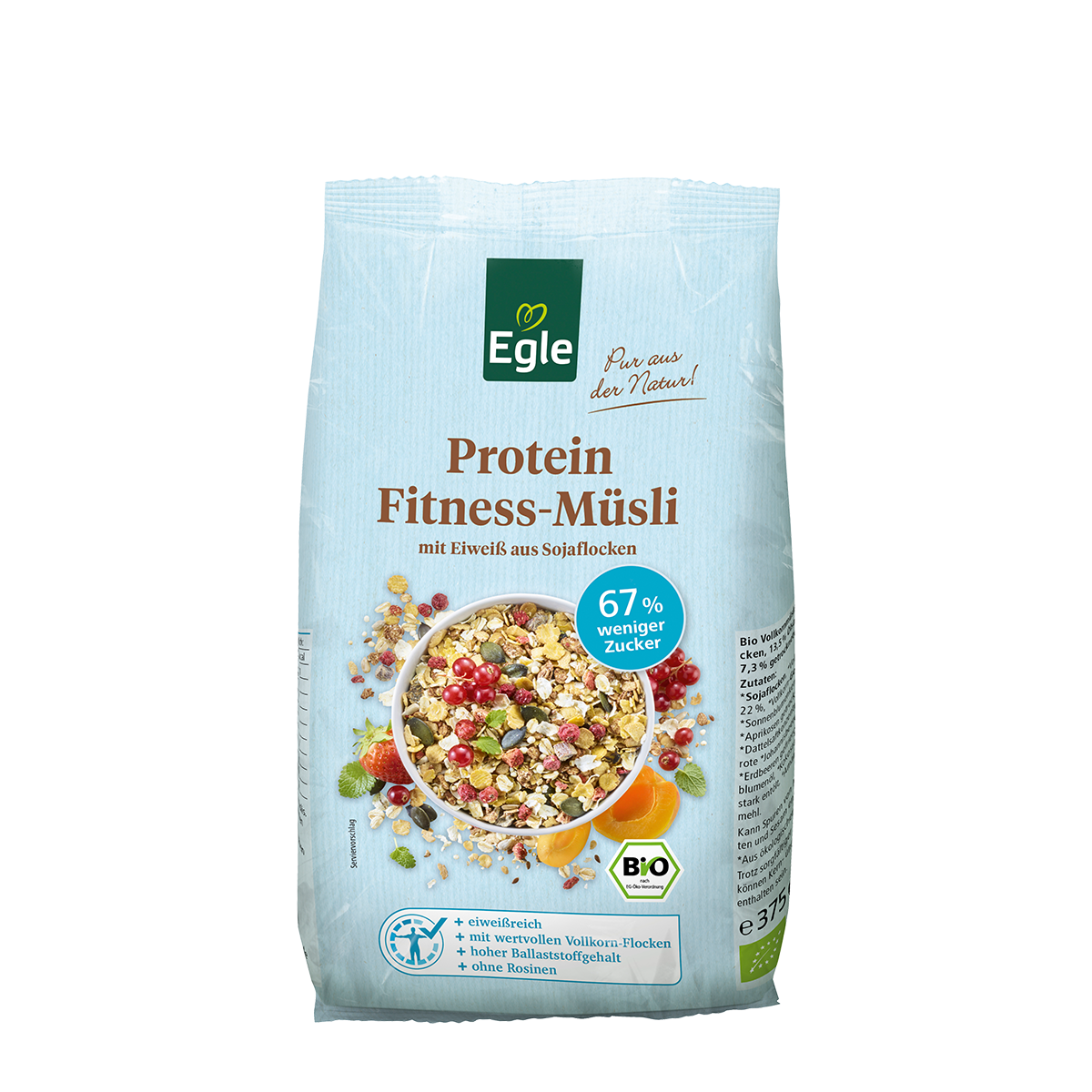 BIO Protein-Fitness-Müsli, 375 g