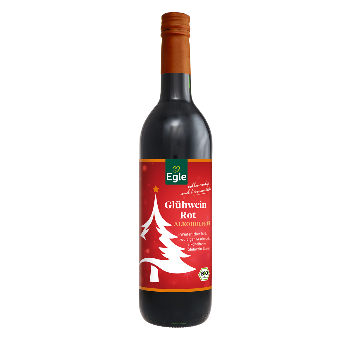 BIO Glühwein Rot alkoholfrei, 0,735 l