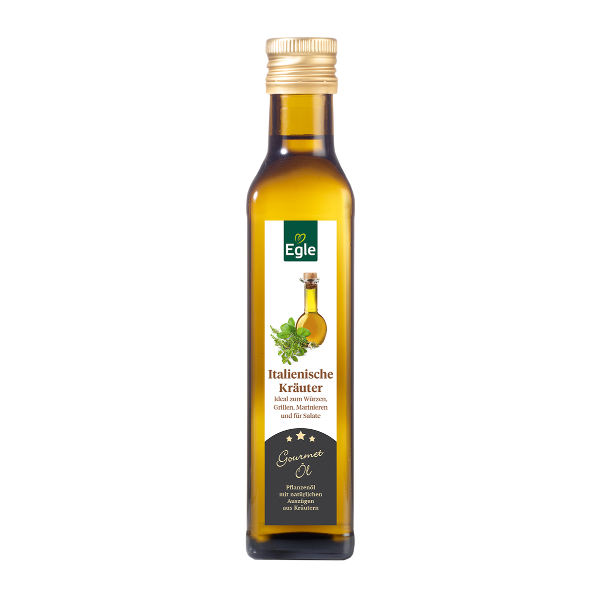 Gourmetöl Italienische Kräuter, 0,25 l