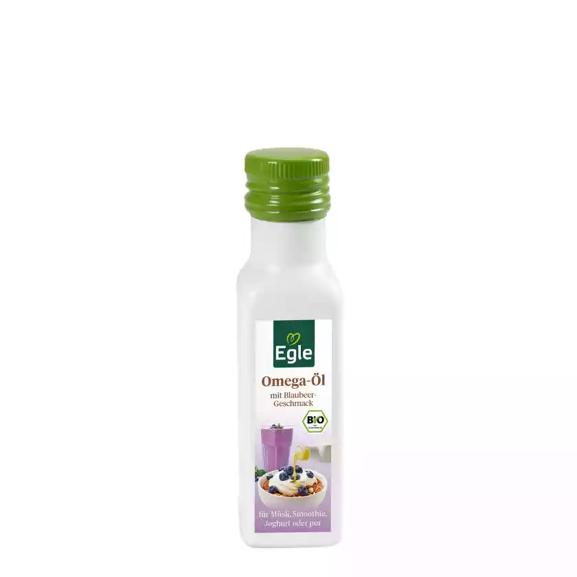 BIO Omega-Öl mit Blaubeergeschmack, 100 ml