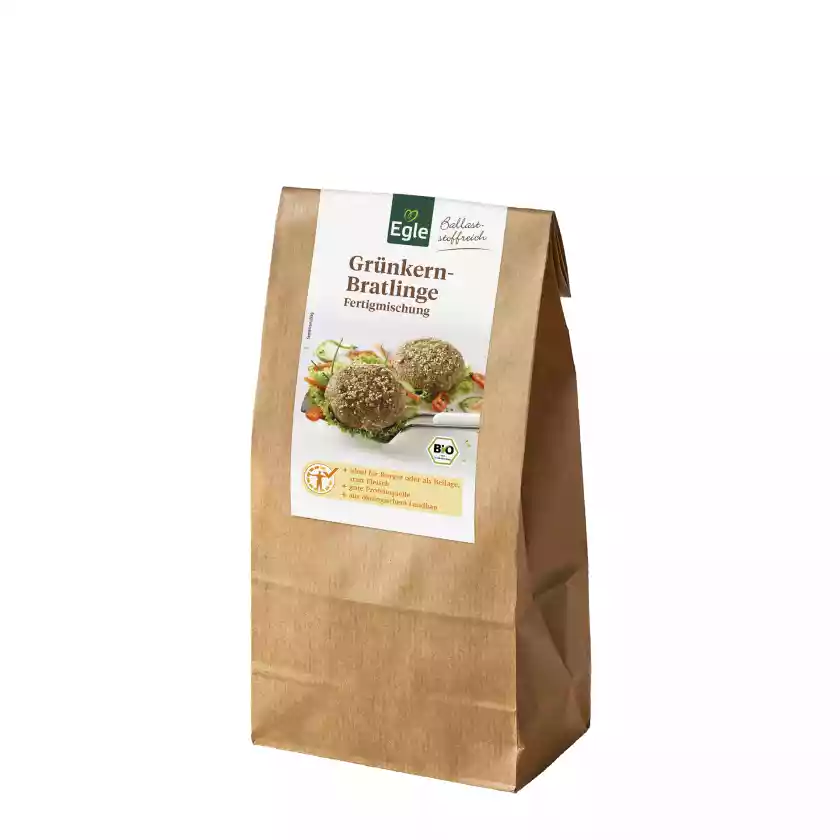 BIO Grünkern-Bratlinge Fertigmischung, 160 g
