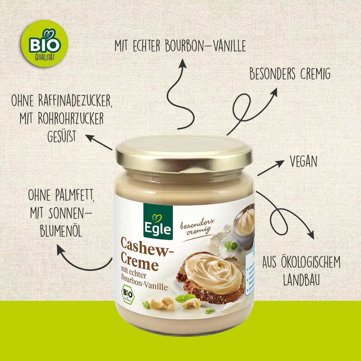 BIO Cashewcreme, 250 g