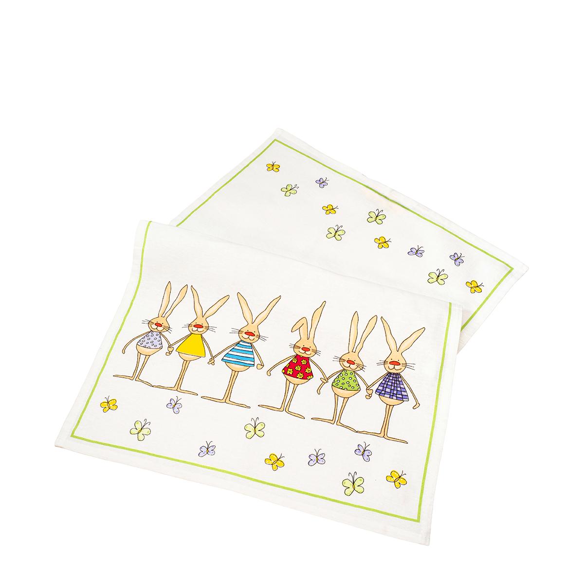"Frühlings-Geschirrtuch Häschen"
