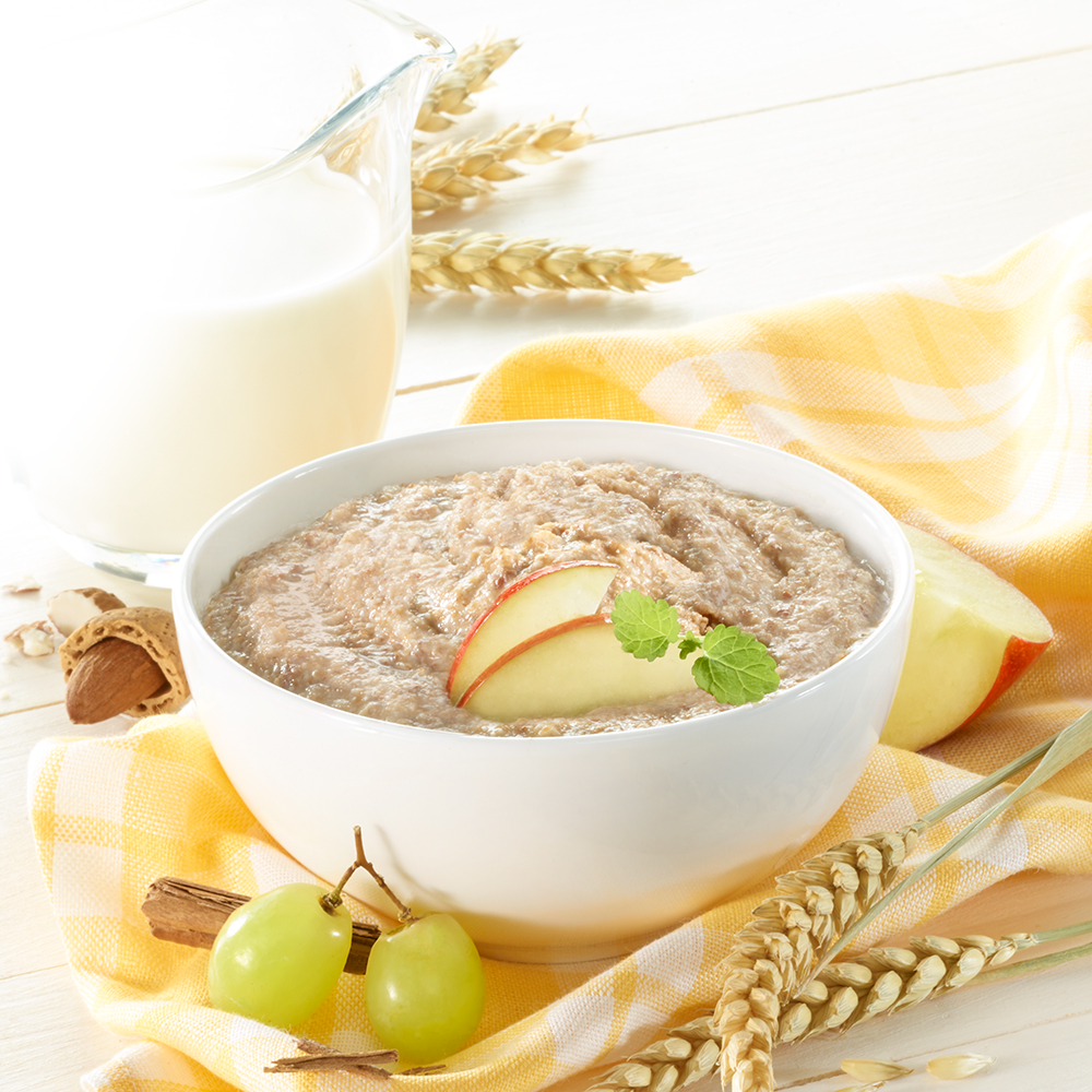 Bio Frühstücksbrei Apfel-Mandel-Dinkel