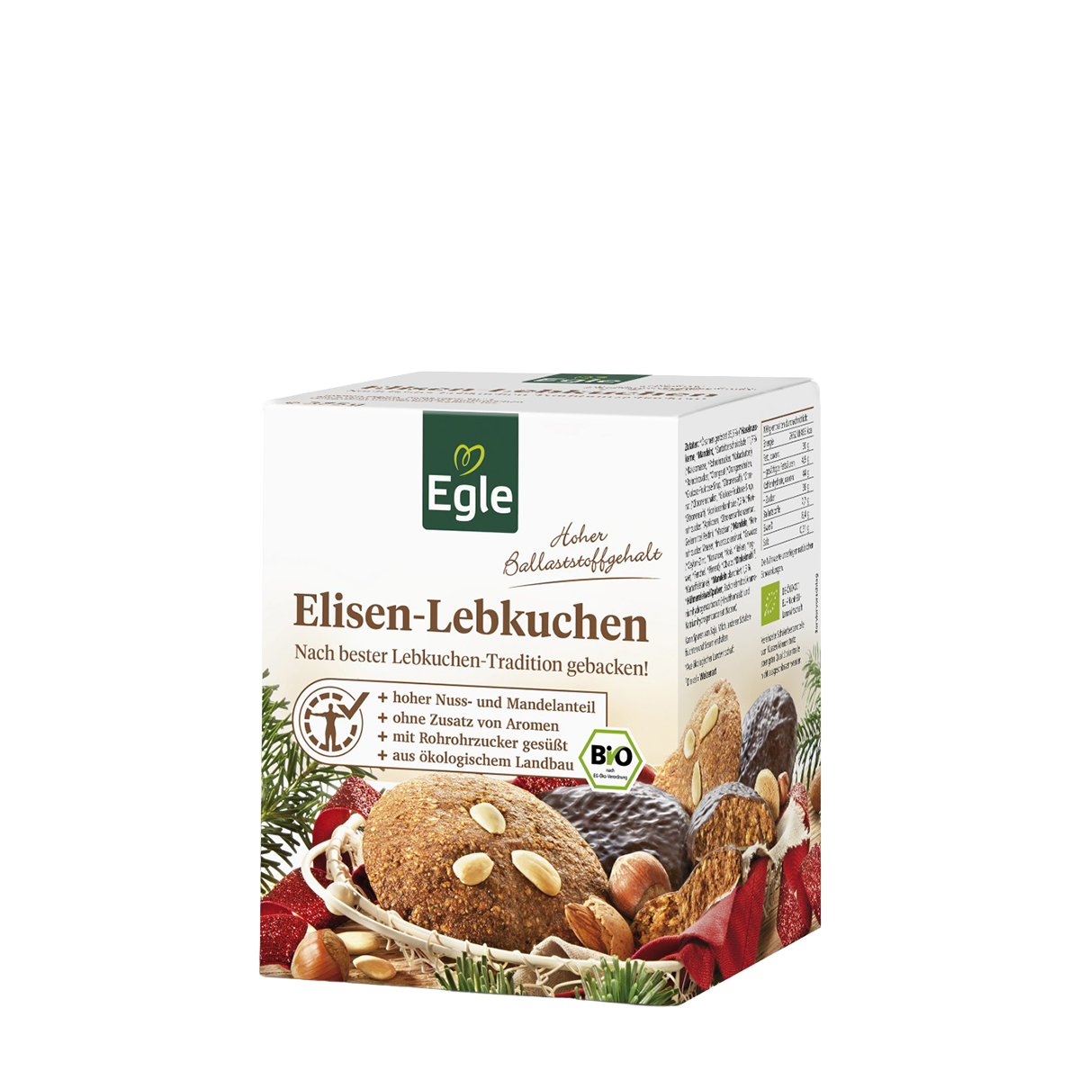BIO Elisen-Lebkuchen, 375 g