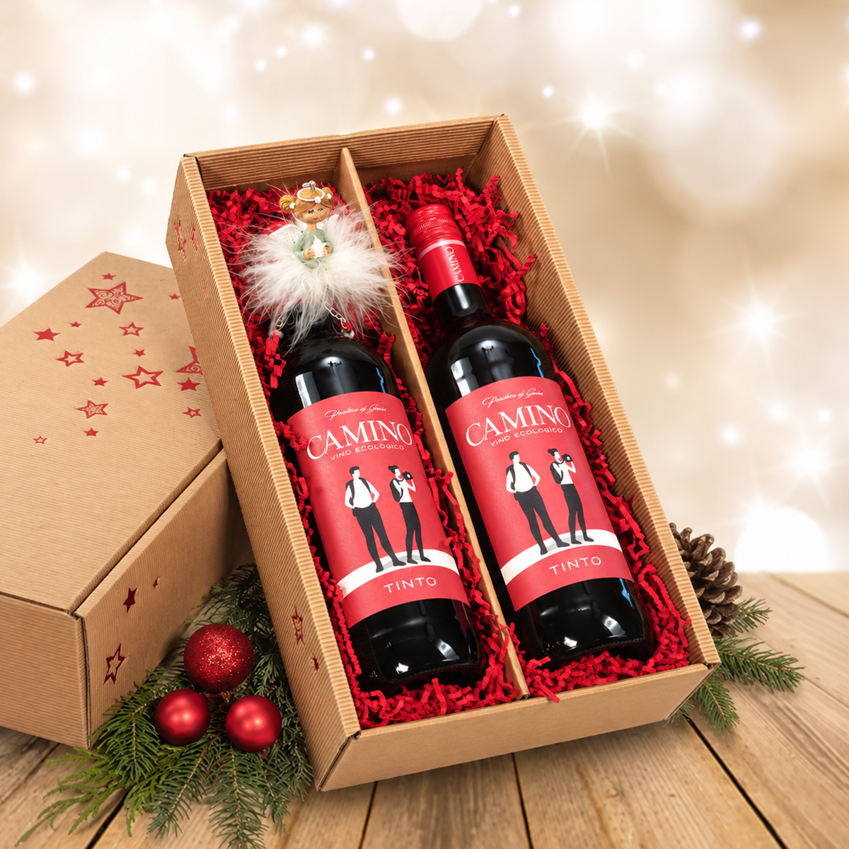 "Rotwein fürs Fest" Geschenkpaket