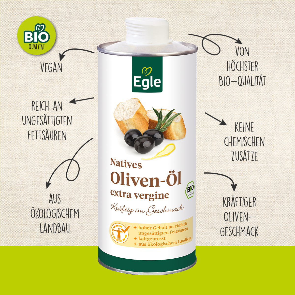 Mediterranes Ölpaket 3 x 0,75 l