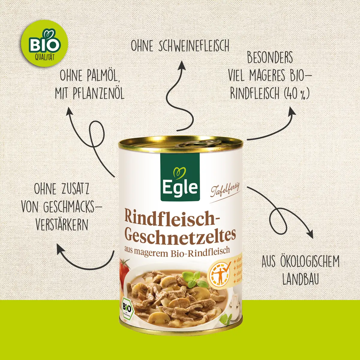 BIO Rindfleisch-Geschnetzeltes, 400 g
