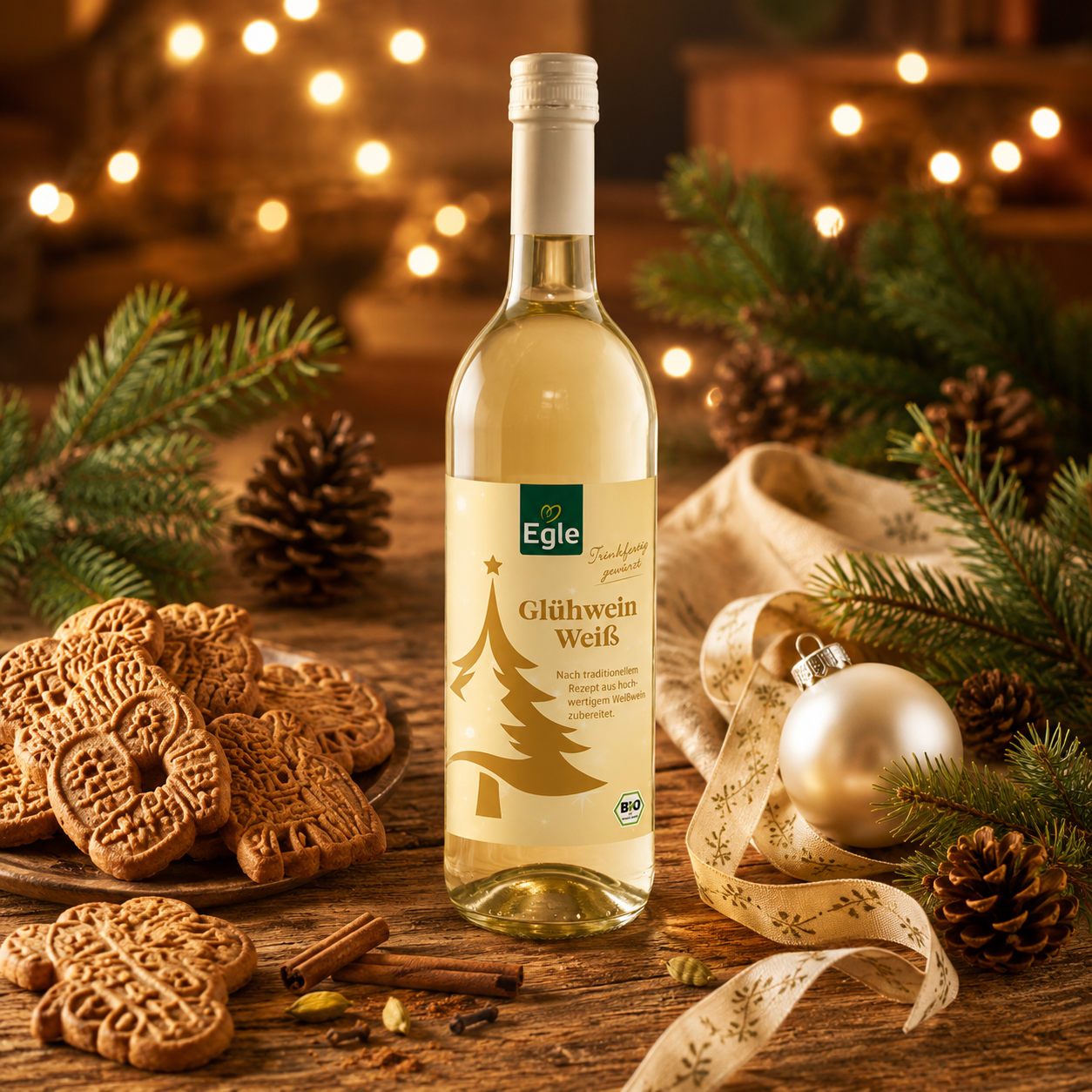 BIO Glühwein weiß, 0,75 l