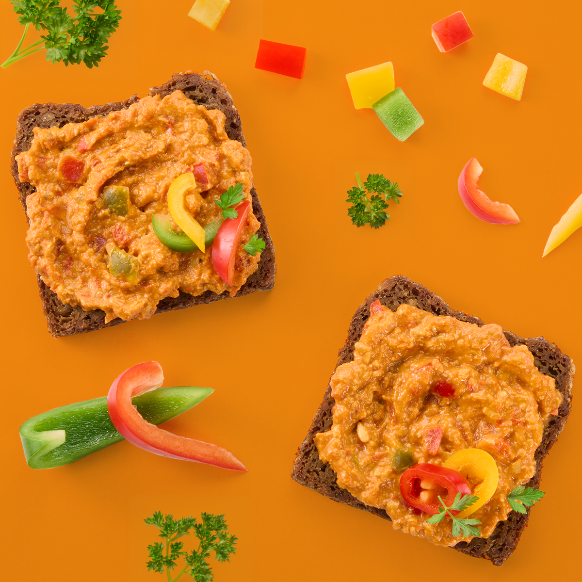 BIO Mediterraner Aufstrich Bunte Paprika, 135 g