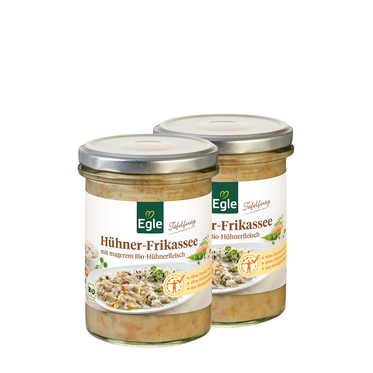 BIO Hühner-Frikassee, 2 x 360 g