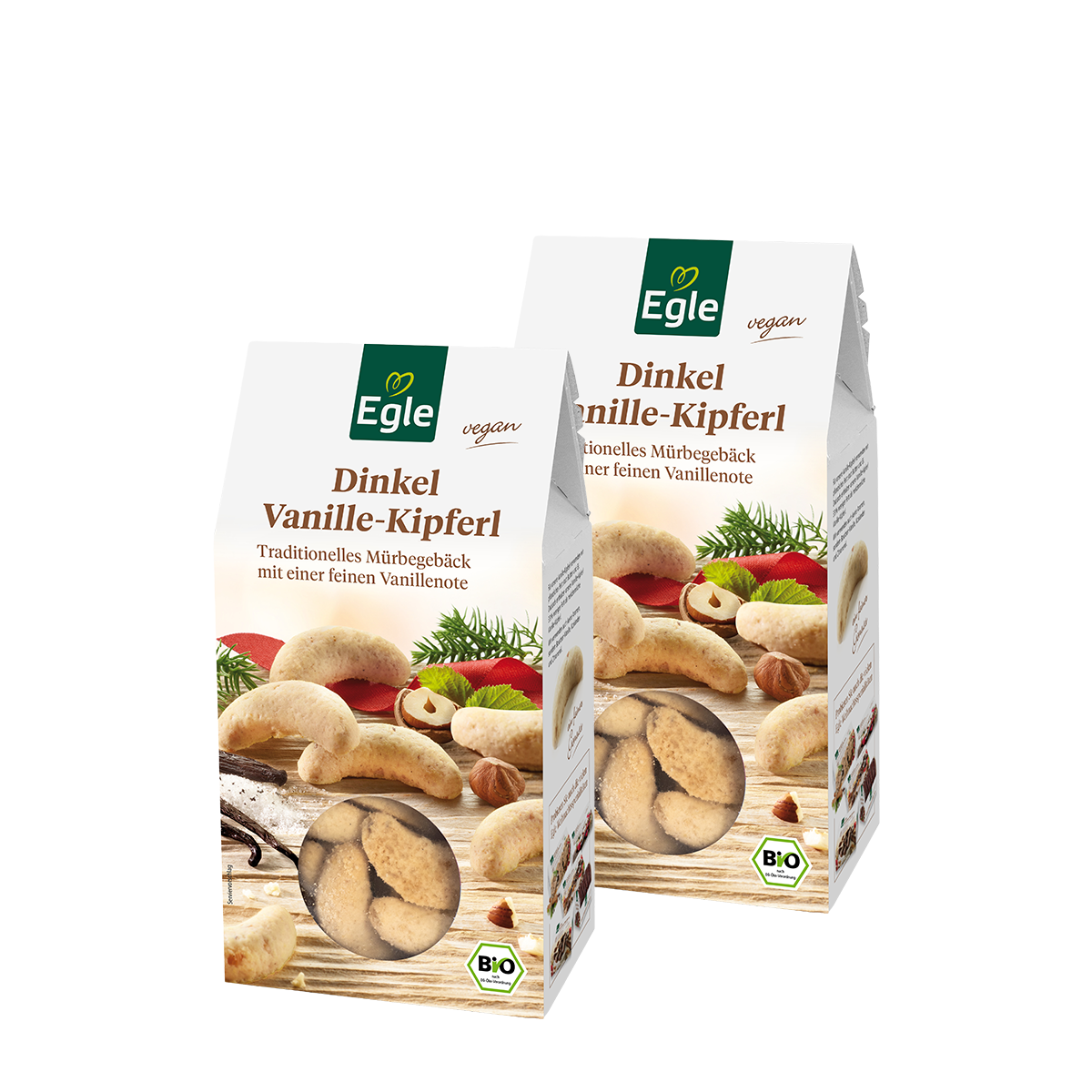 BIO Dinkel-Vanille-Kipferl, 2 x 150 g