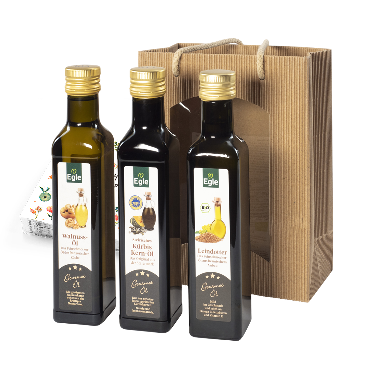 Geschenk-Set "Gourmetöle"