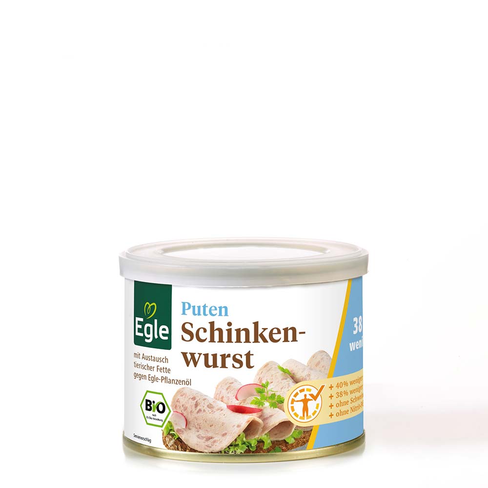 Bio Puten-Schinkenwurst, 200 g