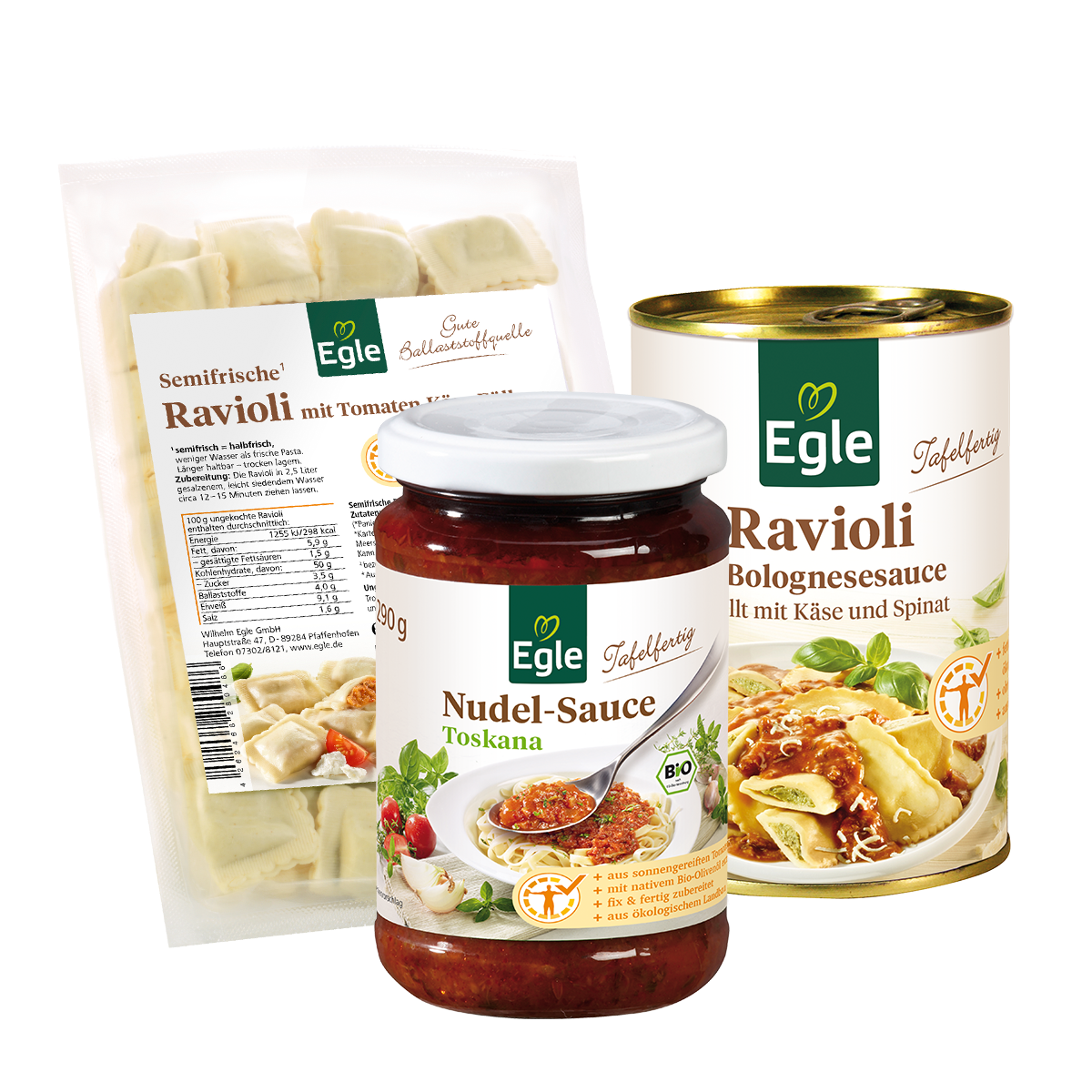 BIO Ravioli-Genuss-Paket