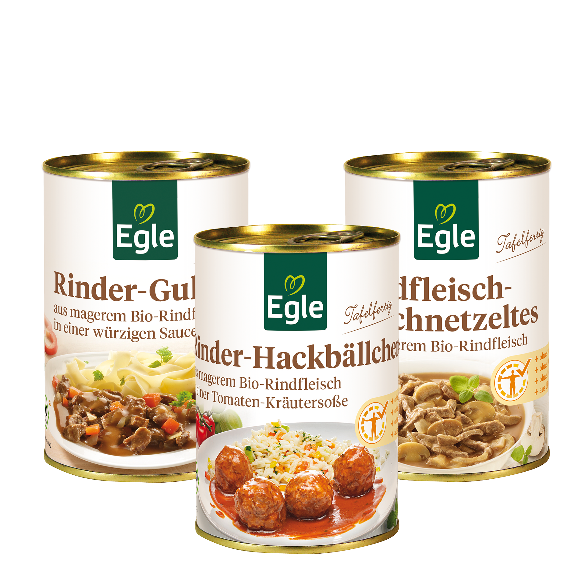 BIO-Fertigmahlzeiten-Paket, je 400 g