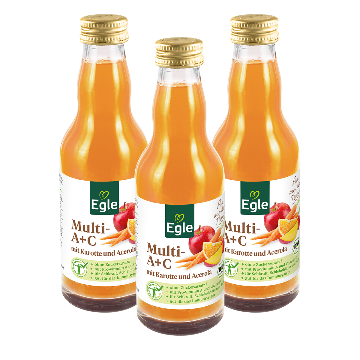 BIO Multi-A+C-Saft, 3 x 200 ml