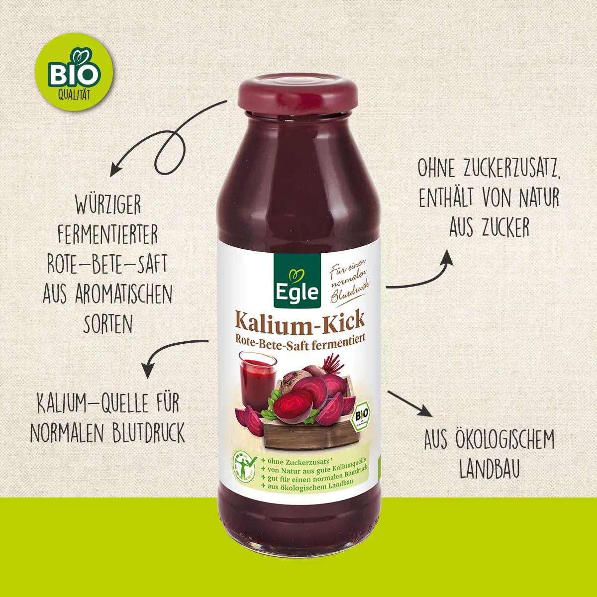 BIO Kalium-Kick, 3 x 280 ml