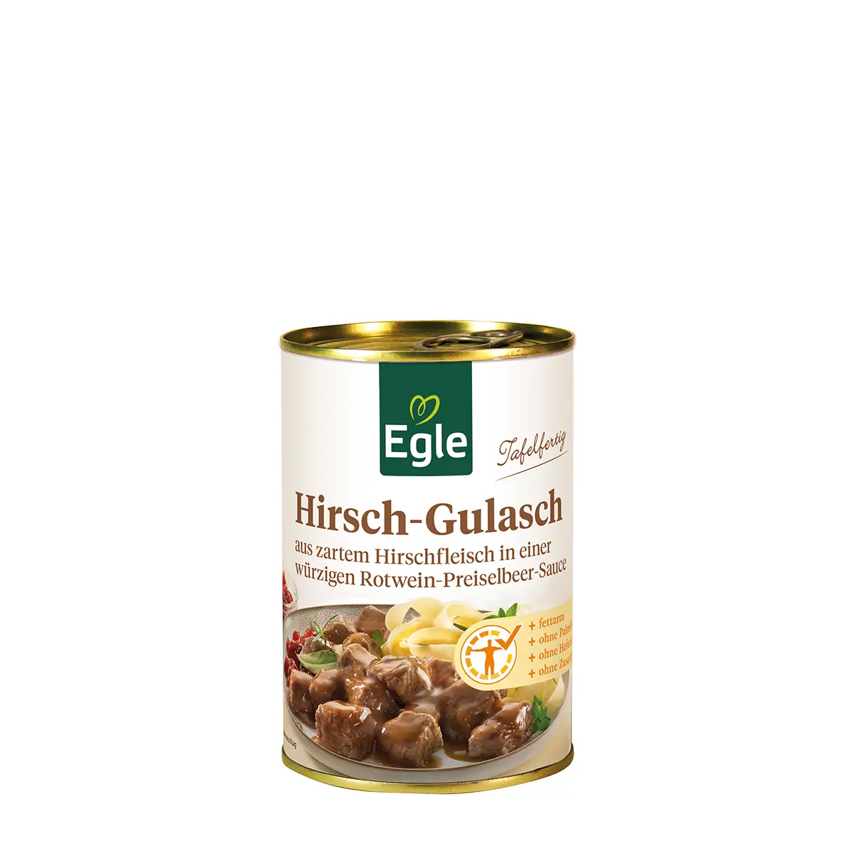 Hirsch-Gulasch, 400 g