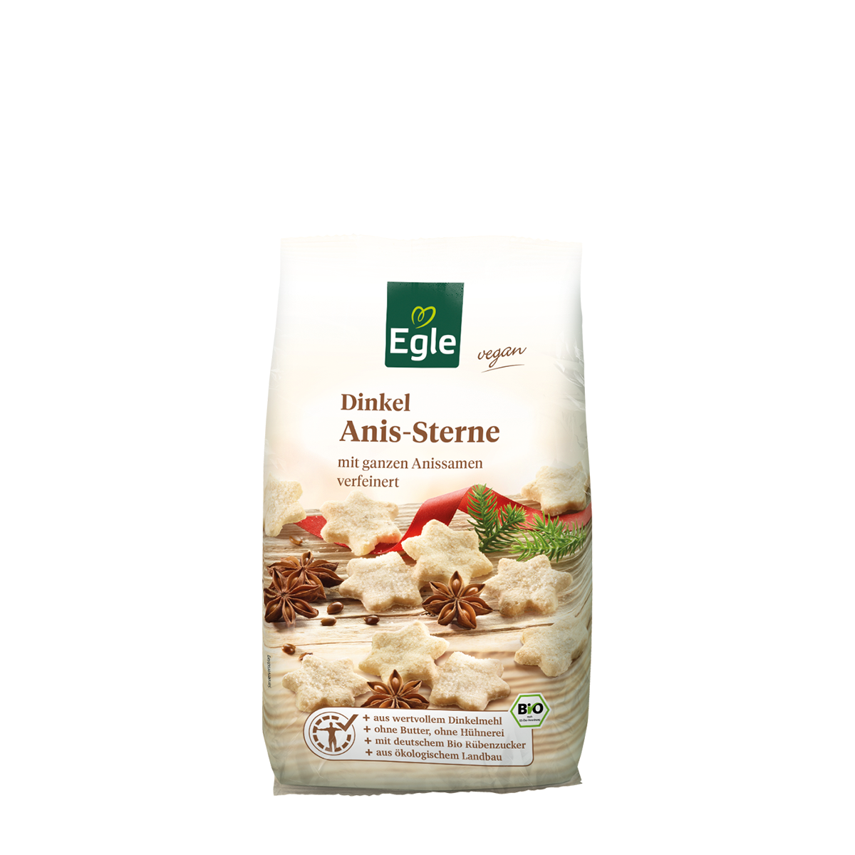 BIO Dinkel-Anis-Sterne, 150 g