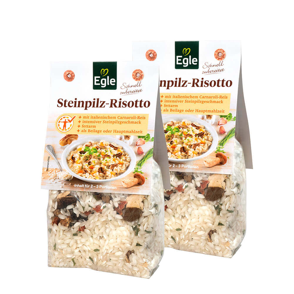 Steinpilz-Risotto, 2 x 300 g