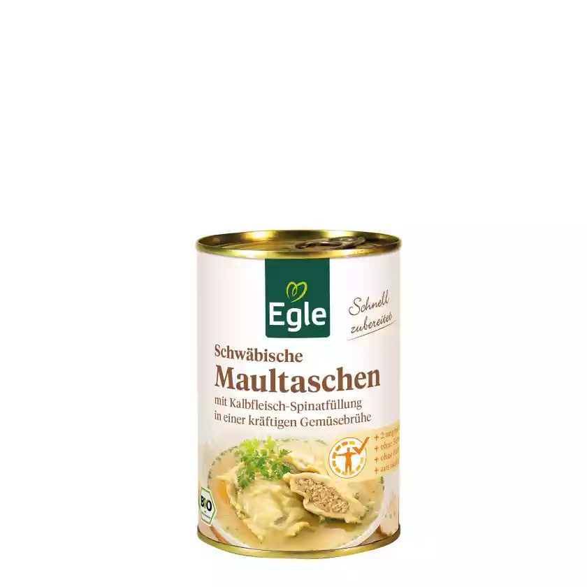 BIO Schwäbische Maultaschen, 400 ml