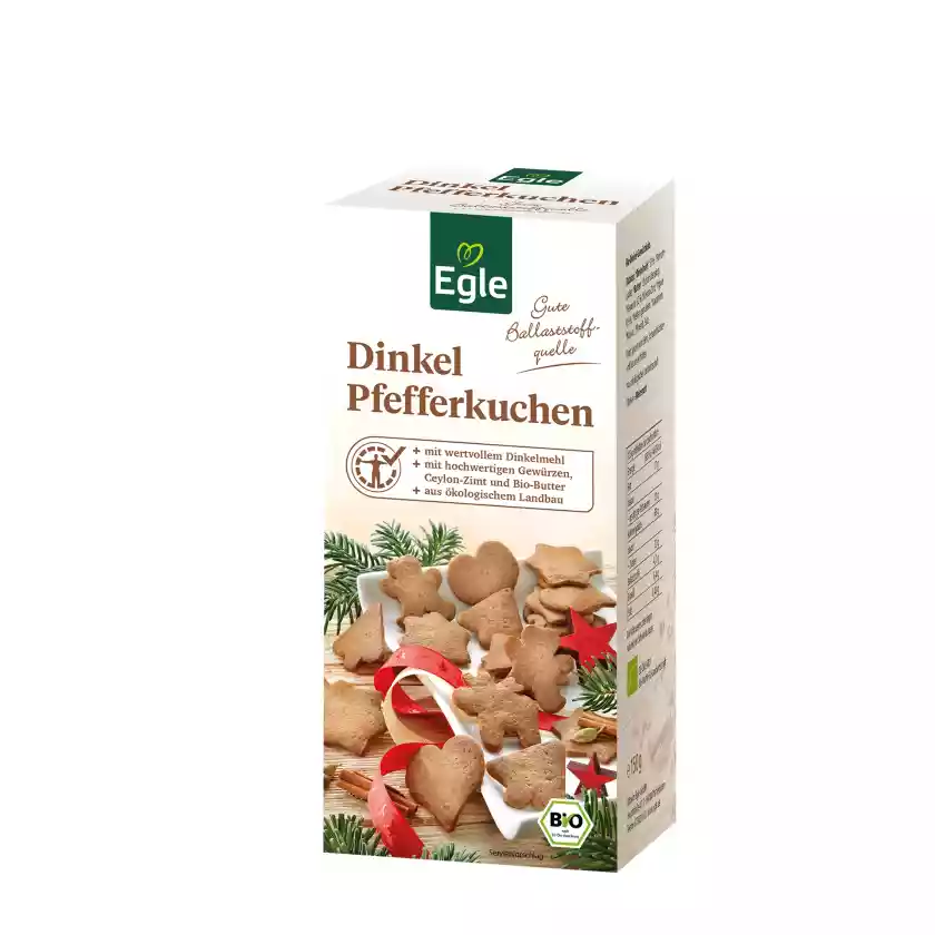 BIO Dinkel-Pfefferkuchen, 150 g