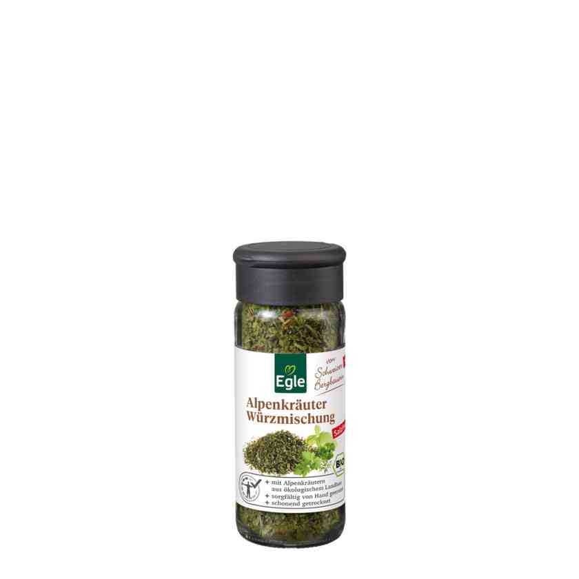 BIO Schweizer Alpenkräuter-Würzmischung - ohne Salz, 12 g