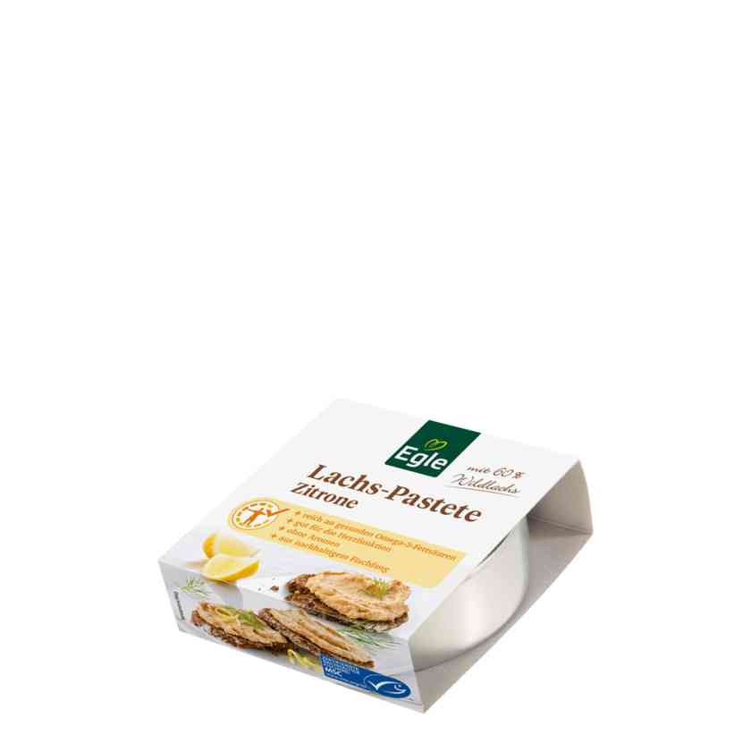 Lachspastete Zitrone, 100 g