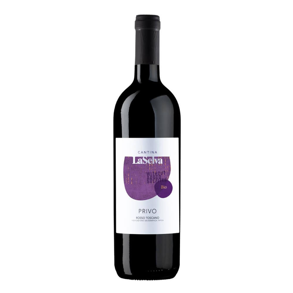  La Selva – Bio Privo Rosso Toscano IGT - Rotwein ohne Schwefelzusatz 0,75 l