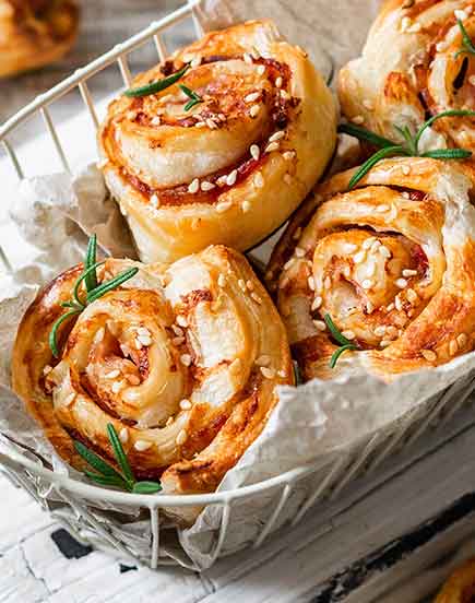 Pizzaschnecken-Rezept