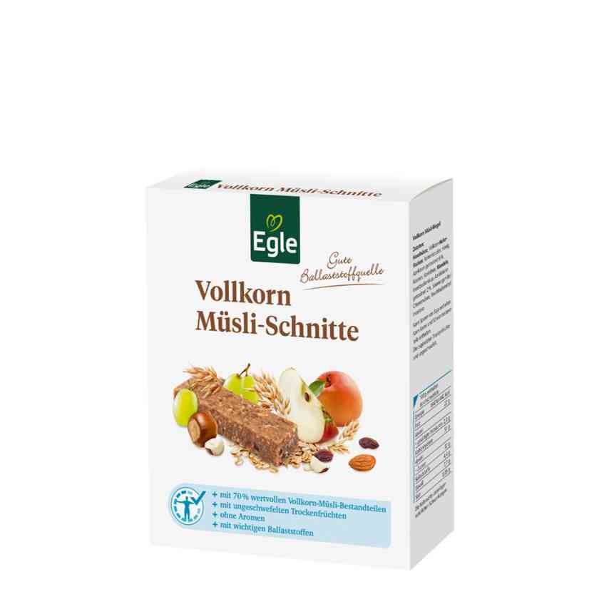 Vollkorn-Müslischnitten, 6 x 50 g