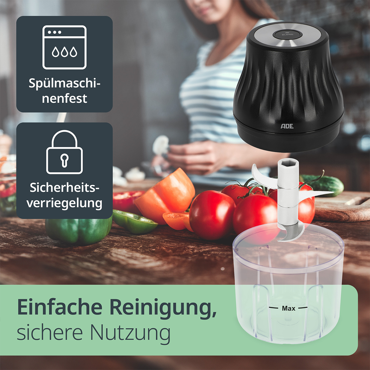 Akku-Mini-Zerkleinerer