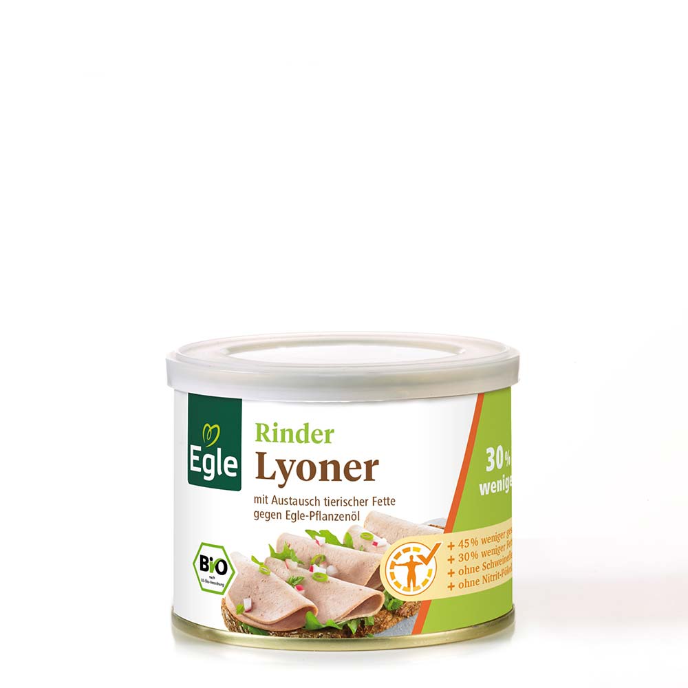 Bio Rinder-Lyoner, 200 g