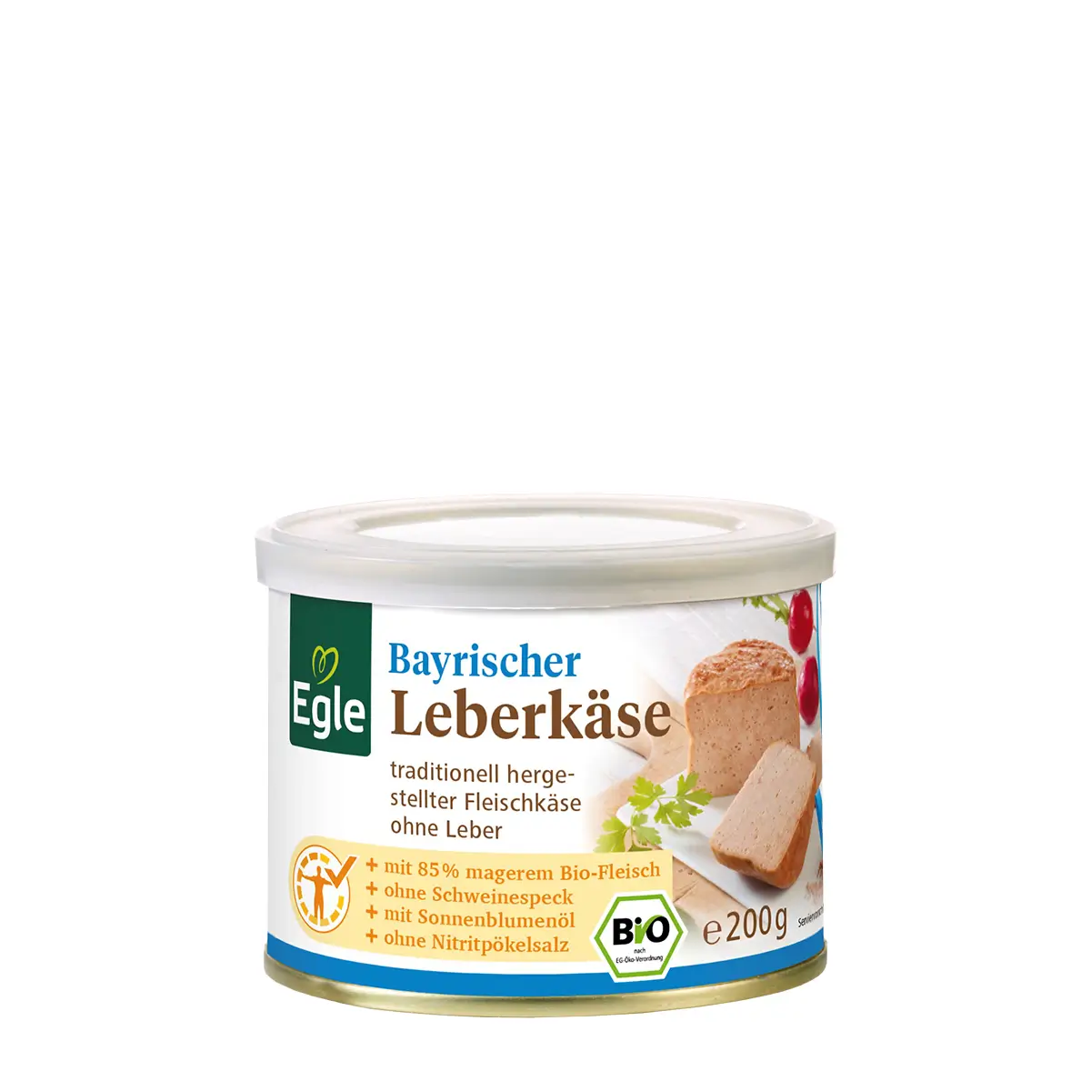 BIO Bayrischer Leberkäse, 200 g