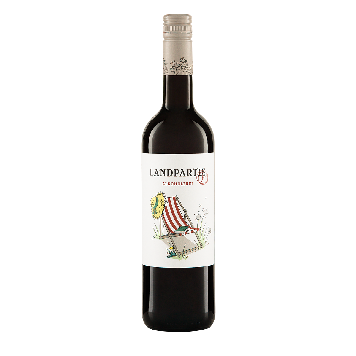 BIO Alkoholfreier Rotwein Landparty, 0,75 l