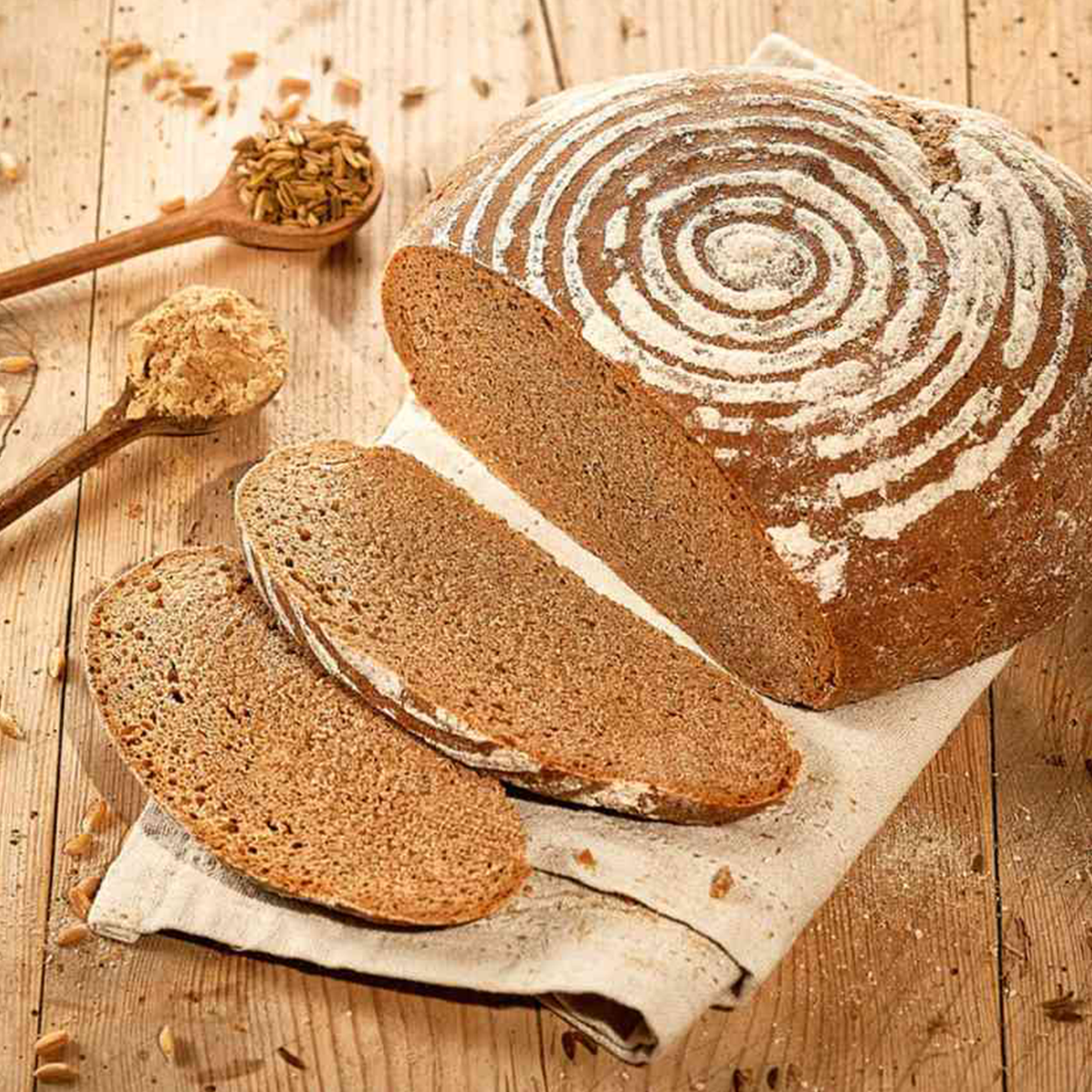 BIO Brotbackmischung nach Hildegard von Bingen, 2 x 500 g