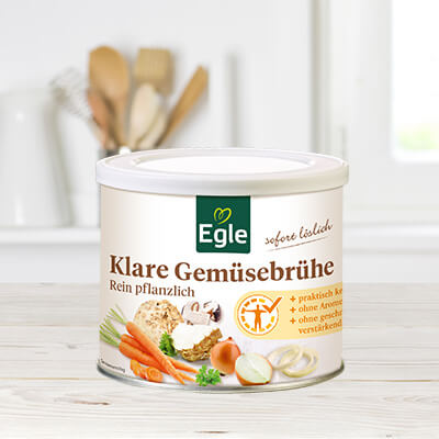 Klare Gemüsebrühe